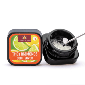 CannaBuddy THCa Diamonds - Sour Suver (1 gram) - Product