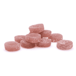 PharmaTHC Euphoria Blend Gummies - Raspberry Lemonade (2000 mg Total Cannabinoids) - Pile