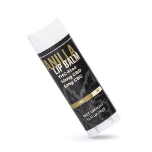 Snapdragon CBD CBG Lip Balm - Vanilla - Tube Front