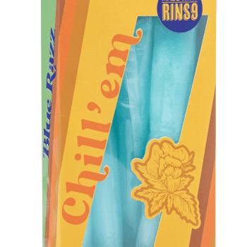 Delta 9 Edibles blue raspberry popsicles