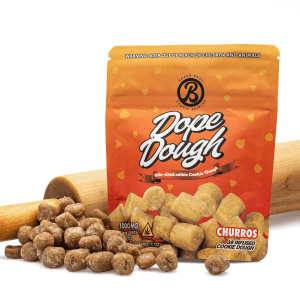 Baked Bags Delta 8 THC Dope Dough - Churros (1000 mg Total Delta 8 THC) - Combo