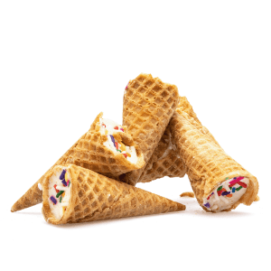 Baked Bags Delta 9 THC Coned - Birthday Cake (150 mg Total Delta 9 THC) - Pile