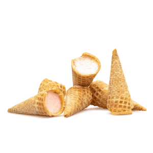 Baked Bags Delta 9 THC Coned - Strawberry Shortcake (150 mg Total Delta 9 THC) - Pile