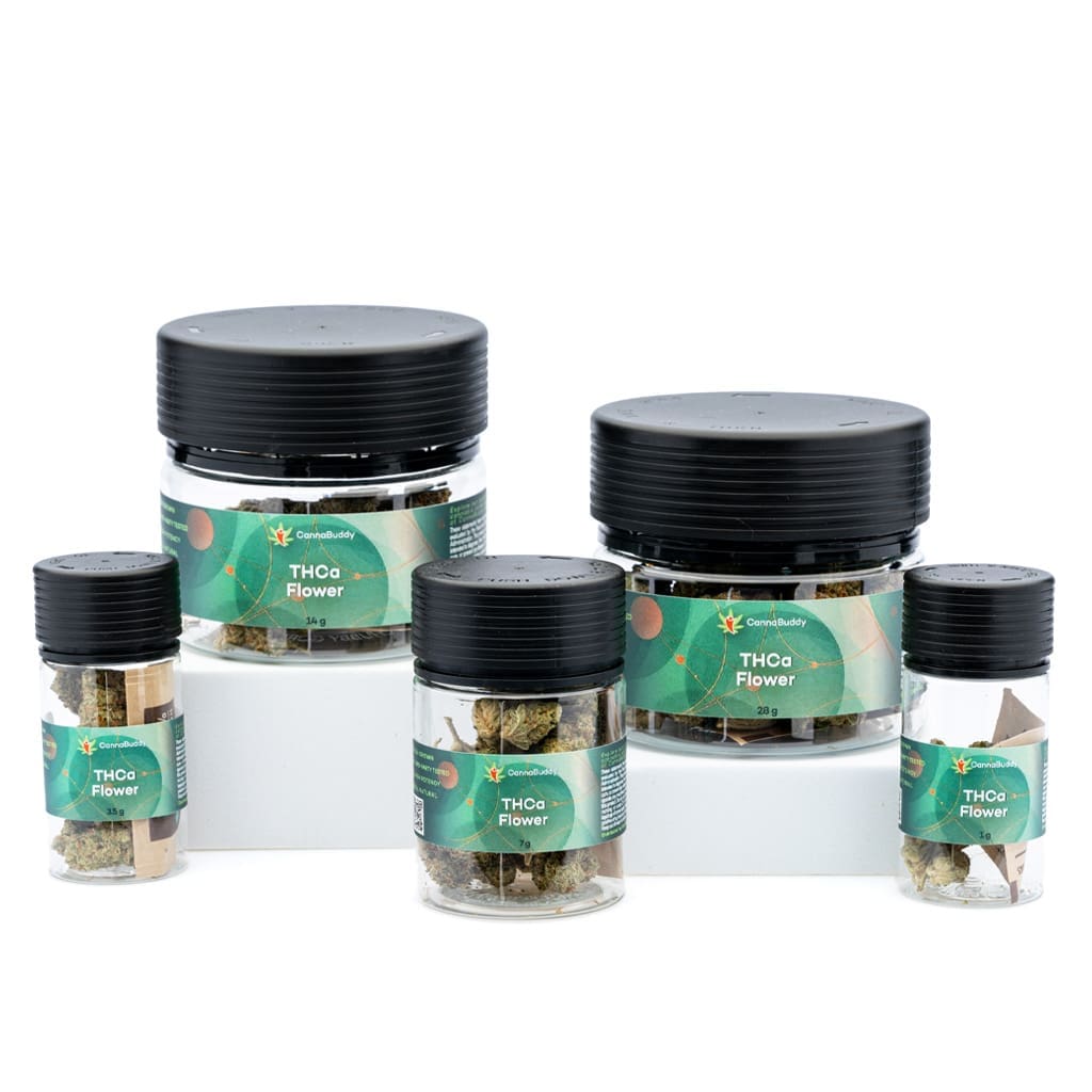 THCa Flower Jokerz Candy - Jars Group Shot