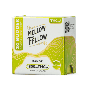 Mellow Fellow THCa Budder - Bandz (2 Gram) - Box Front