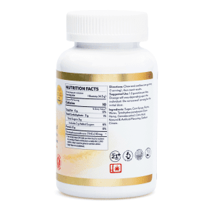 Mellow Fellow Wellness Gummies - Burn Blend - Tropic Medley (300 mg Total Cannabinoids) - Bottle Back