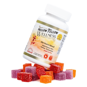 Mellow Fellow Wellness Gummies - Burn Blend - Tropic Medley (300 mg Total Cannabinoids) - Combo