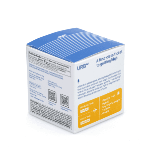 Urb THCP / Delta 9 Mile High Skybites - Passion Fruit (25 mg THCP + 25 mg Delta 9 THC Total) - Box Back