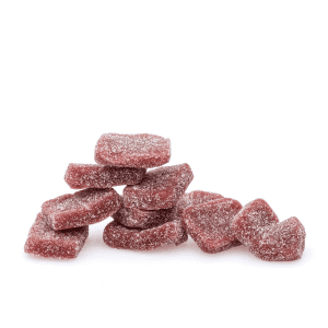 Wyld Delta 9 THC Mellow Indica Gummies - Marionberry - 10 Count (100 mg Delta 9 THC Total) - Pile