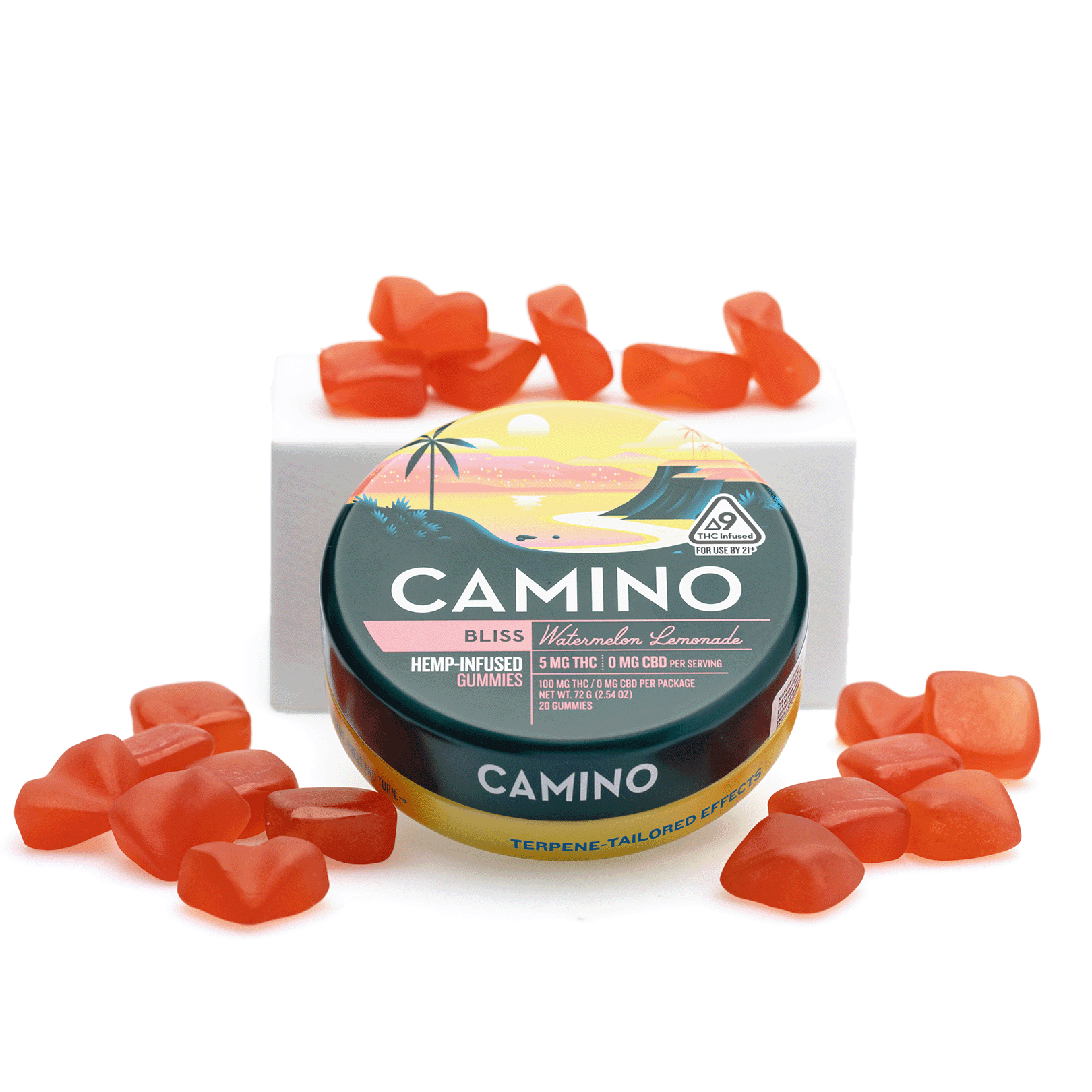 Camino Delta 9 THC Bliss Gummies - Watermelon Lemonade - Combo