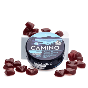 Camino Delta 9 THC and CBN Sleep Gummies - Midnight Blueberry - Combo