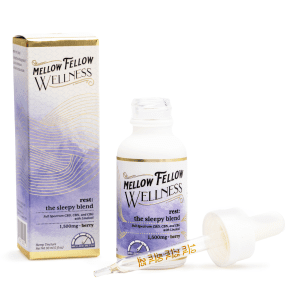 Mellow Fellow Wellness Tincture - Rest Blend - Berry (1500 mg Total Cannabinoids) - Combo