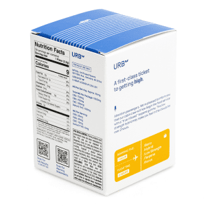 Urb Boarding Skybites - Mixed Berry (1950 mg Total Cannabinoids) - Box Back