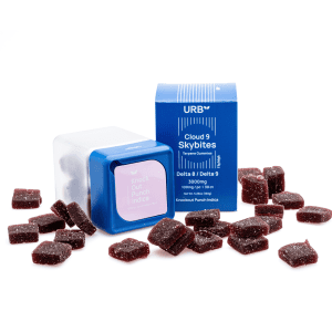 Urb Delta 8 THC and Delta 9 THC Cloud 9 Skybites - Knockout Punch (90 mg Delta 8 THC + 10 mg Delta 9 THC Total) - Combo