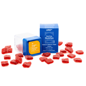 Urb Red Eye Skybites - Dragonfruit Paradise (7500 mg Total Cannabinoids) - Combo