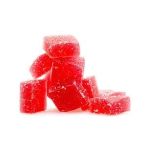 Wana Inspire Gummies - Raspberry Limeade (300 mg Total Cannabinoids) - Pile