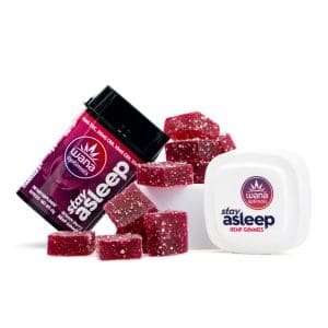 Wana Optimals Stay Asleep Gummies (350 Total Cannabinoids) - Combo