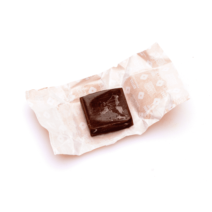 Cheeba Chews Delta 9 Chocolate Taffy - Sativa (100 mg Delta 9 THC Total) - Single