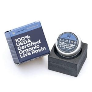 Pure Roots Botanicals THCa Live Rosin Concentrate - Carolina Sweet Frost (1 gram) - Combo