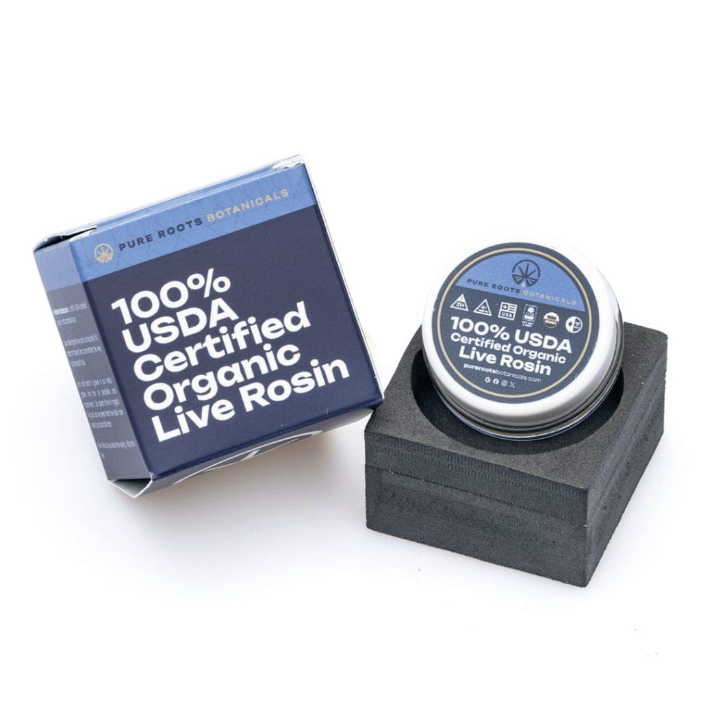 Pure Roots Botanicals THCa Live Rosin Concentrate - Monkey Breath (1 gram) - Combo