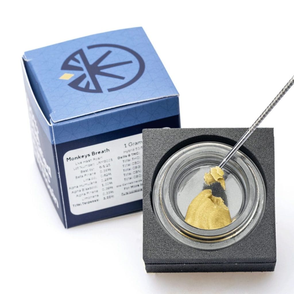 Pure Roots Botanicals THCa Live Rosin Concentrate - Monkey Breath (1 gram) - Product