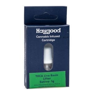 Haygood Artisan THCa Live Resin Cartridge - Lifter Sativa (1 gram) - box front