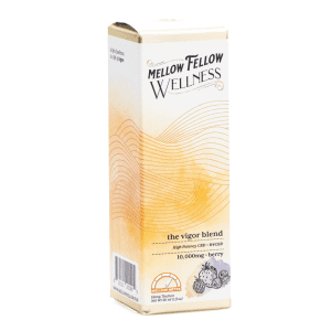 Mellow Fellow Wellness Tincture - Relief Blend - Berry - (10000 mg Total Cannabinoids) - bottle front