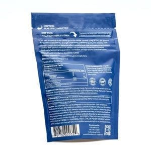 Erth Wellness THC Live Resin Gummies - Blue Dream - Bag Back