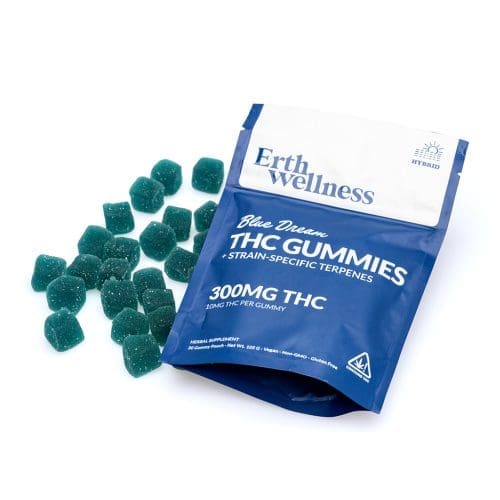 Erth Wellness THC Live Resin Gummies - Blue Dream - Combo