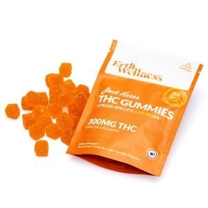 Erth Wellness THC Live Resin Gummies - Jack Herer - Combo