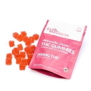 Erth Wellness THC Live Resin Gummies - Watermelon Zkittlez - Combo