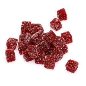 Erth Wellness THC Live Resin Gummies - Wedding Cake - Pile