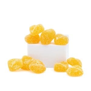 Camino Sours Delta 9 THC and THCv Energy Gummies - Tropical Burst - Pile