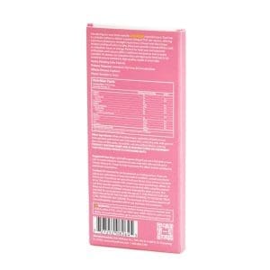 Erth Wellness Delta 9 THC Live Resin Chocolate Bar - Wedding Cake Hybrid - box back