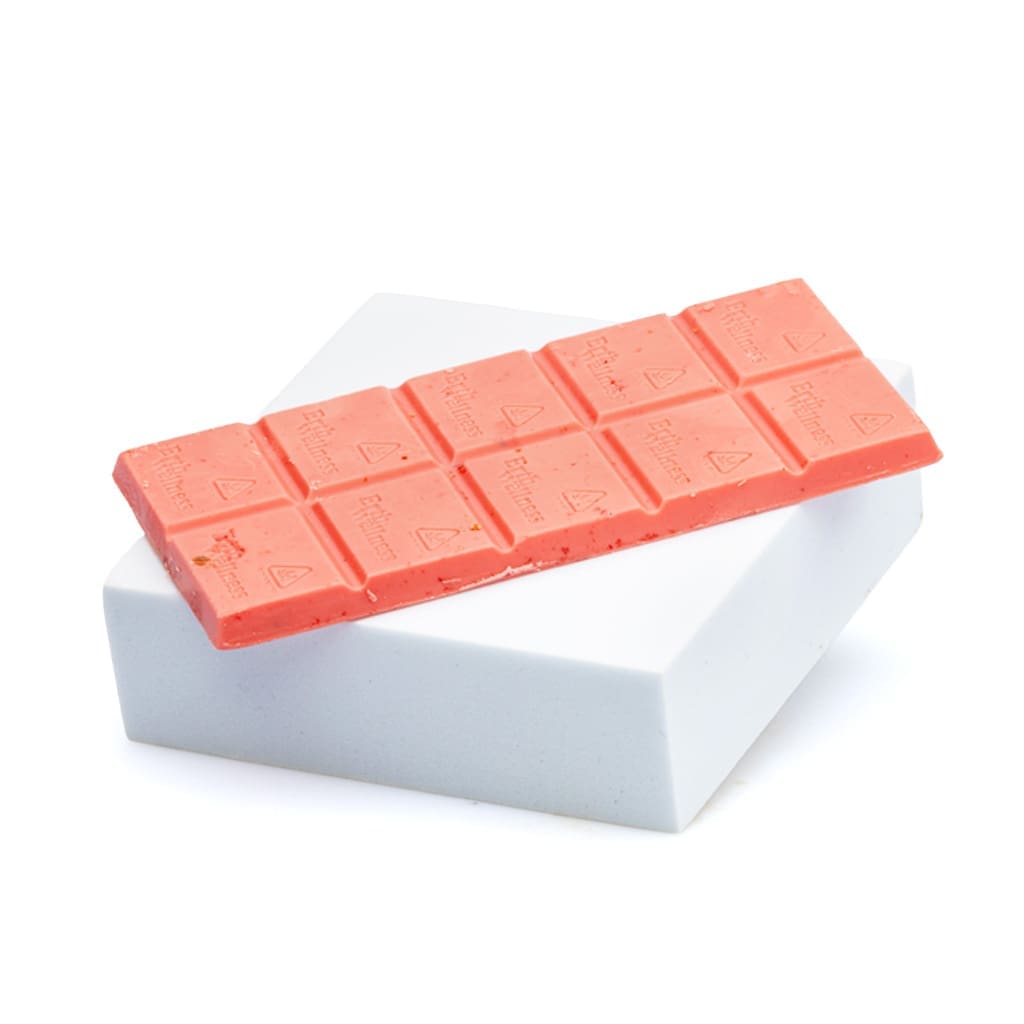 Erth Wellness Delta 9 THC Live Resin Chocolate Bar - Wedding Cake Hybrid - detail