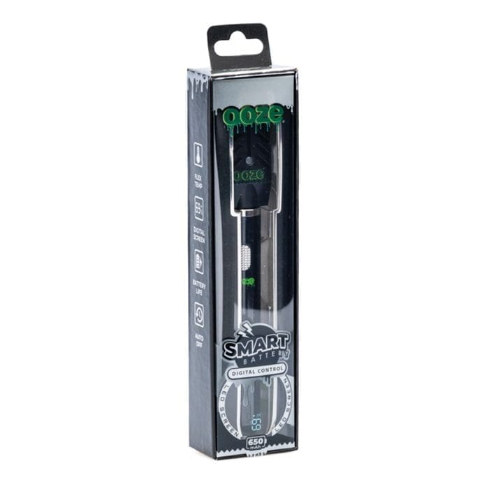 Ooze Smart Battery Vape Pen - Panther Black - box front