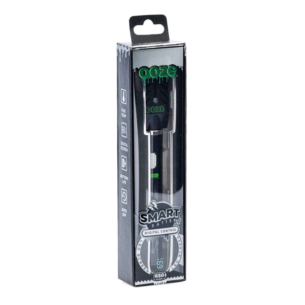 Ooze Smart Battery Vape Pen - Panther Black - box front
