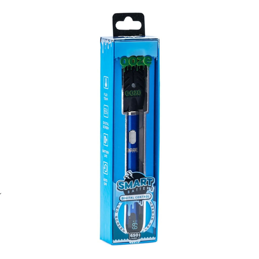 Ooze Smart Battery Vape Pen - Sapphire Blue - box front