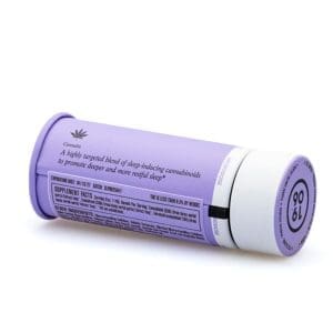 1906 Delta 9 THC, CBD, and CBN Drops - Sleep - Bottle Back