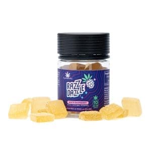 CannaBuddy Delta 9 THC Gummies - Razz Dazzle - Combo