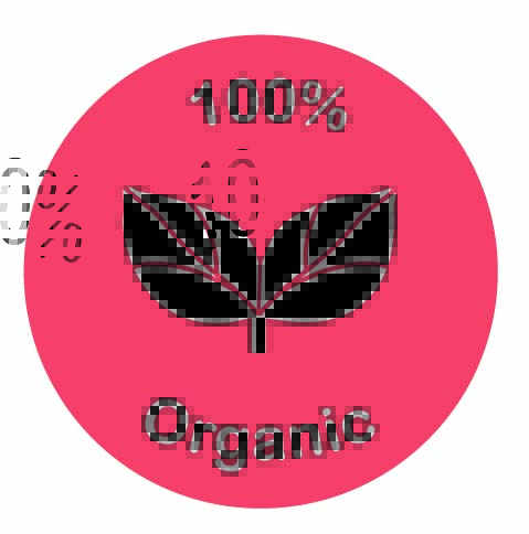 Icon indicating 100% Organic