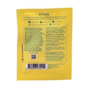 Camino Delta 9 THC Bliss Gummies 2 ct - Watermelon Lemonade - bag back