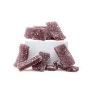 Chewbies Delta 9 THC Gummies - Vintage Grape Indica - pile