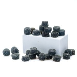 PharmaCBD Full Spectrum CBD and CBG Slumber Gummies - Mixed Berry - pile